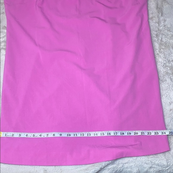 J. Crew Vibrant Pink Ruffle Sleeve Mini Dress - Picture 8 of 13